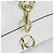 Borsa a tracolla COACH White Tassel Charm Bianco - vista 13