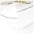 Borsa a tracolla COACH White Tassel Charm Bianco - vista 6