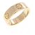 Anello Love di Cartier in oro giallo 18K