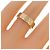 Anello Love di Cartier in oro giallo 18K - vista 4