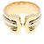 Anello Cartier 2C in oro tricolore 18K - vista 2