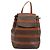 Céline Celine Vintage Macadam Canvas and Leather Braun