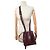NUOVA BORSA A SECCHIO LANCEL ELLES A13359 S IN CAMOSCIO E PELLE Bordò - vista 5
