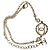 Timeless Collana Choker Chanel Crystal CC in metallo dorato D'oro Metallico