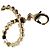 Timeless Collana Choker Chanel Crystal CC in metallo dorato D'oro Metallico - vista 7