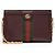 Borsa a tracolla Ophidia in pelle Gucci media Rosso