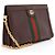 Borsa a tracolla Ophidia in pelle Gucci media Rosso - vista 2
