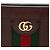 Borsa a tracolla Ophidia in pelle Gucci media Rosso - vista 9