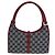 Gucci Jackie GG Canvas Leather Handbag Brown Beige - view 2