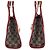 Gucci Jackie GG Canvas Leather Handbag Brown Beige - view 7