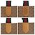 Borsa Tote Gucci Vintage Micro GG Supreme Canvas Marrone Beige - vista 5