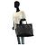 Borsa Tote Gucci GG Imprime in PVC e pelle nera Nero - vista 6