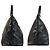 Borsa Tote Gucci GG Imprime in PVC e pelle nera Nero - vista 7