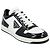 Sneaker Prada Downtown in vernice Nero - vista 2