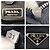 Prada Nylon Tessuto Triangle Logo Tote Schwarz - Ansicht 4