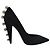 Saint Laurent Pumps mit Perlenbesatz Schwarz