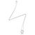 Collana Paloma Picasso in argento sterling con cuore d'amore di Tiffany & Co. Metallico
