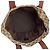 Borsa Tote Gucci GG Canvas Sherry Line Marrone - vista 8