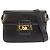 Céline Borsa a tracolla in pelle nera Celine Nero