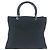 Bamboo Bolso Tote de Nylon con Mango de Bambú Gucci Negro