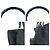Bamboo Bolso Tote de Nylon con Mango de Bambú Gucci Negro - vista 5