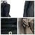 Bamboo Bolso Tote de Nylon con Mango de Bambú Gucci Negro - vista 6