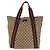 Borsa Tote Gucci GG Canvas Sherry Line Marrone Beige
