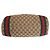 Borsa Tote Gucci GG Canvas Sherry Line Marrone Beige - vista 10