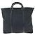 Borsa Tote 2way in Nylon e Pelle Tessuto Prada Nero - vista 2
