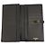 Chanel Leder Coco Button Long Wallet Schwarz - Ansicht 4