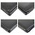 Chanel Leder Coco Button Long Wallet Schwarz - Ansicht 8