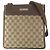 Borsa a Spalla Pochette in Tela GG e Pelle Gucci Marrone
