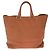 Prada Vitello Daino Leder 2way Tote Bag Braun - Ansicht 2
