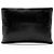 Saint Laurent Puffy Pouch in agnello Nero