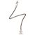 Gabrielle Collana Chanel Crystal CC Argento Metallico