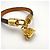 Bracciale Louis Vuitton Alma Oro Marrone - vista 5