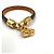 Bracciale Louis Vuitton Alma Oro Marrone - vista 9