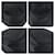 Borsa a tracolla Prada Nylon Leather Tessuto Triangle Logo Nero - vista 3