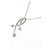Autre Marque Collana di Diamanti PT900 PT850 Argento - vista 4