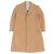 Autre Marque Langer Kaschmir Mantel Sartoria Ring Chester Coat Beige Kamel