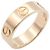 Anello Love di Cartier in oro rosa 18K D'oro