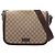 Borsa a Spalla Gucci GG Canvas Marrone Beige