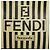 Borsa Fendi Fazzuolo Mini Nero Giallo - vista 9