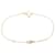 Bracelet Van Cleef & Arpels Or Jaune Blanc Doré  - vue 2