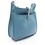 Hermès Borsa a tracolla Hermes Evelyne 3 Trois PM Blue Jean - vista 2