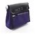 Borsa a tracolla Hermès Herbag Zip Mini Nero Porpora - vista 2