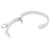 Hermès Hermes Collier de Chien Hangle SH Bangle Argenté  - vue 3