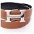 Hermès Hermes Constance H-belt Reversibler Ledergürtel für Herren Braun Schwarz - Ansicht 6
