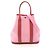 Hermès Borsa Tote Hermes Garden File PM Pink Rouge Duchesse Rosa Bordò