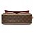 Borsa a tracolla Louis Vuitton Monogram Vivacite MM Marrone - vista 3